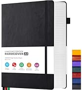 FOCUS DAY Notebooks College Ruled, A4 (8.5 x 11) Large Notebook Journal with 100GSM Lined Paper, ...