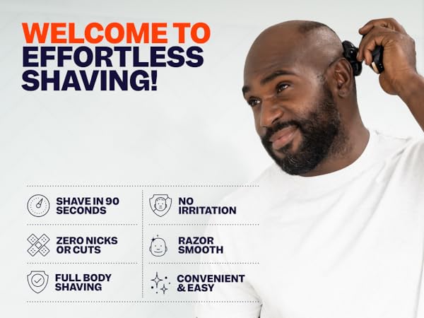 effortless shaving