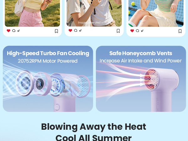 handheld fan