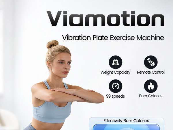 Vimamotion vibration plate exercise machine