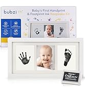 Bubzi Baby Hand &amp; Footprint Kit - Baby Keepsake New Mom Gift - Baby Hand Print &amp; Baby Footprint K...