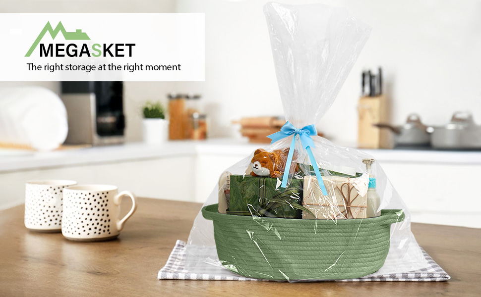 green basket