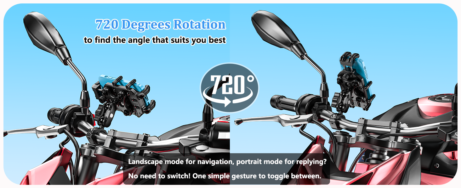 quad lock motorcycle mount