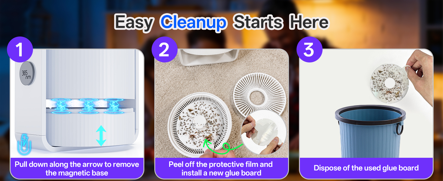 mosquito fly trap for easy to clean