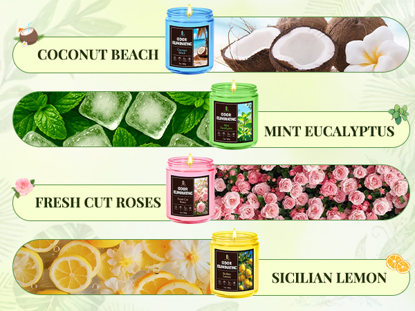 scented candles