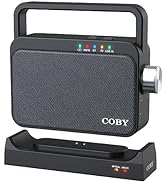Coby Wireless Digital Hearing Amplifier TV Audio Speaker for Hard of Hearing - Portable TV Listen...