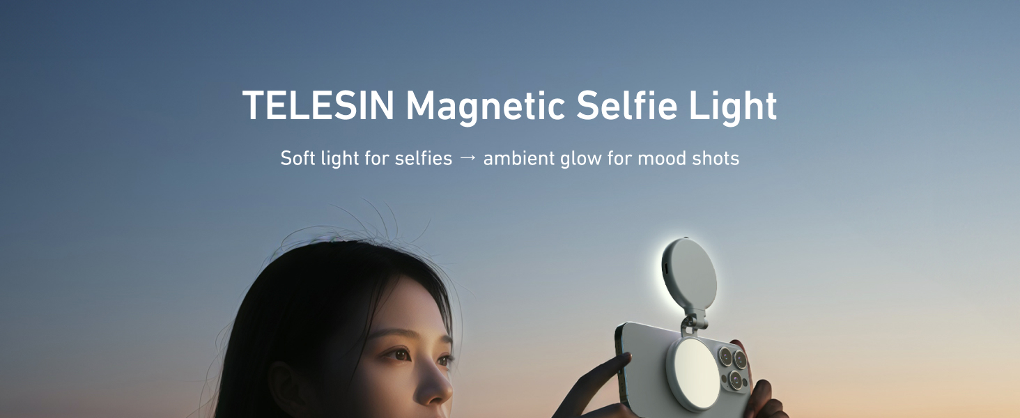 C03 Magnetic Phone Selfie Light 