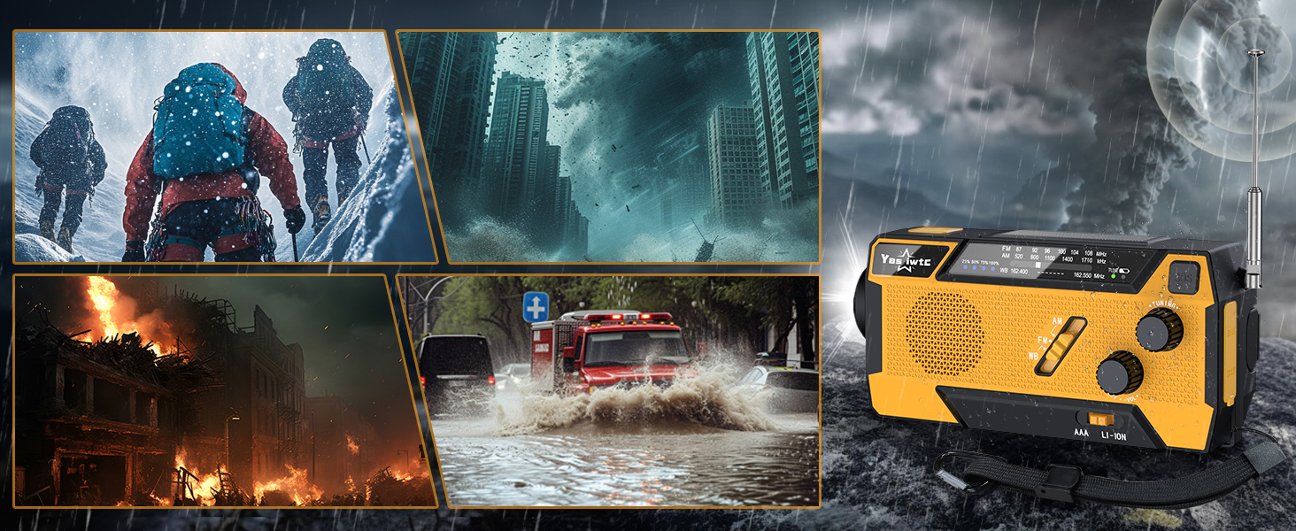 Hand Crank Radio Emergency