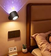 LED Reading Light with Remote Control, 3 Color Temps &amp; Stepless Dimming Night Lights, 360 Magneti...