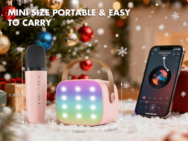 mini portable handheld karaoke machine