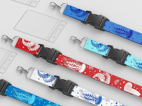 Ocean Creature Cruise Lanyard (Mix)
