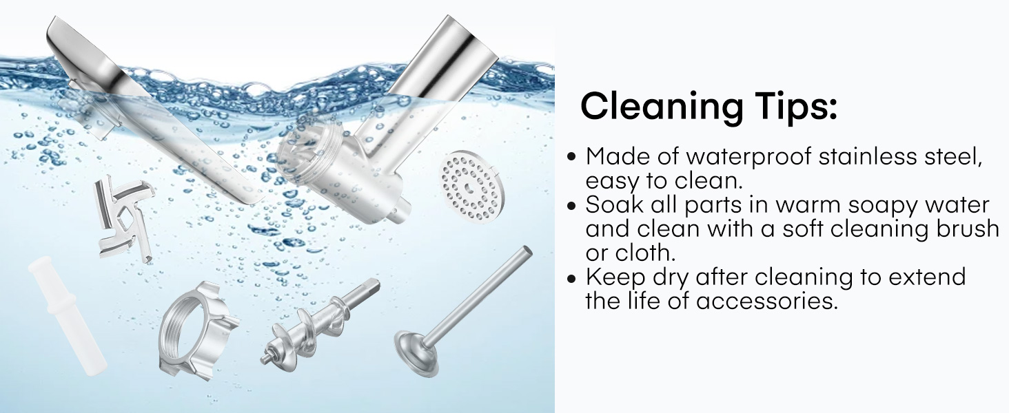 meat grinder attachment