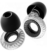 Yawsoy Concert Ear Plugs 2.0, 2 Pairs High Fidelity Noise Cancelling Ear Plugs, Hearing Protectio...