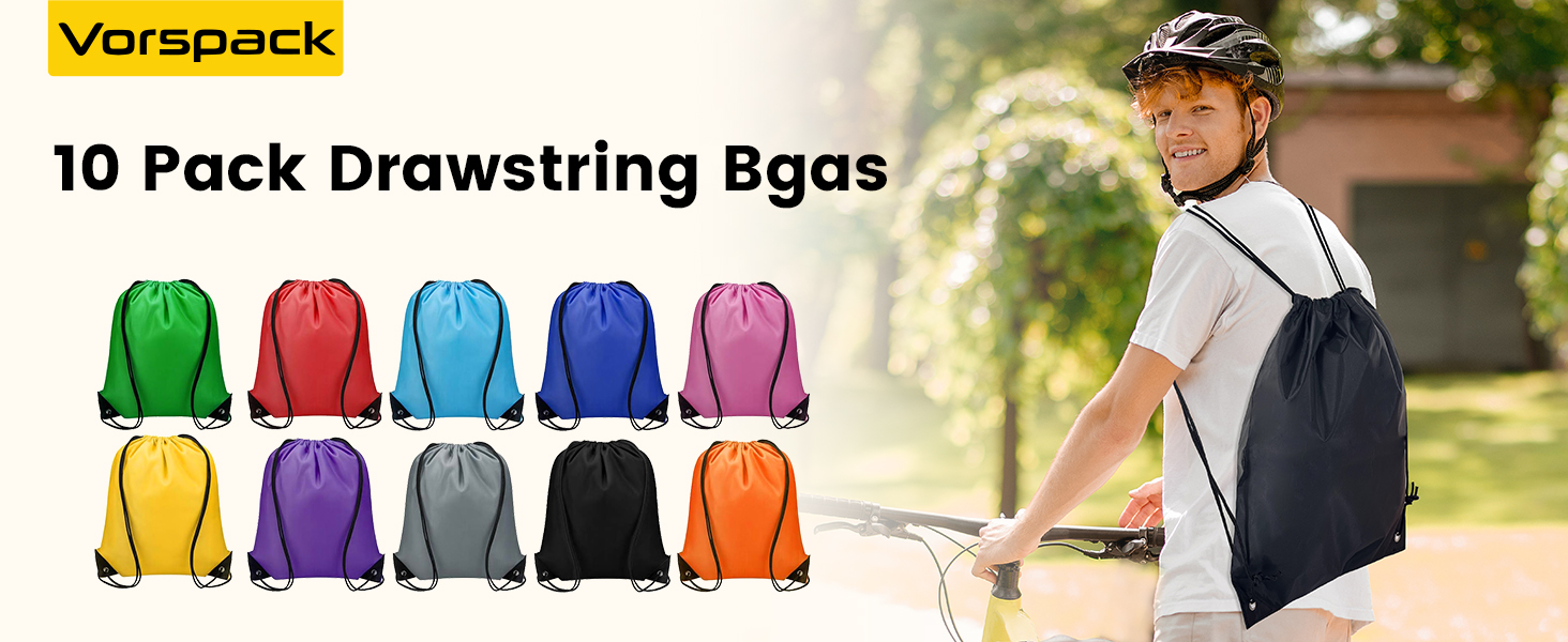 drawstring backpack