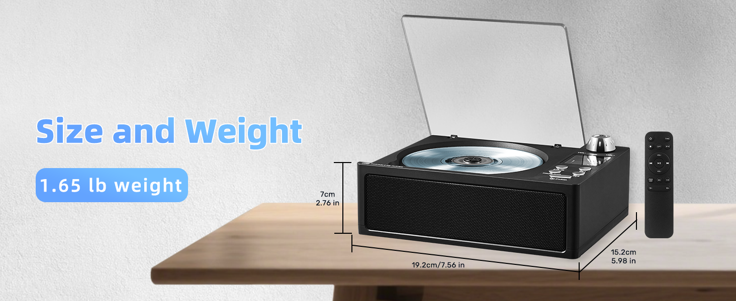 Portable CD Player Boombox