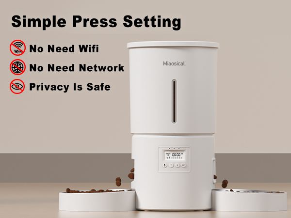 dual cats auto feeder