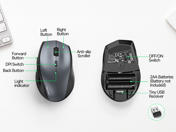 wireless mouse computer mouse