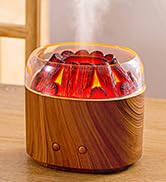 essential oil diffuser flame light