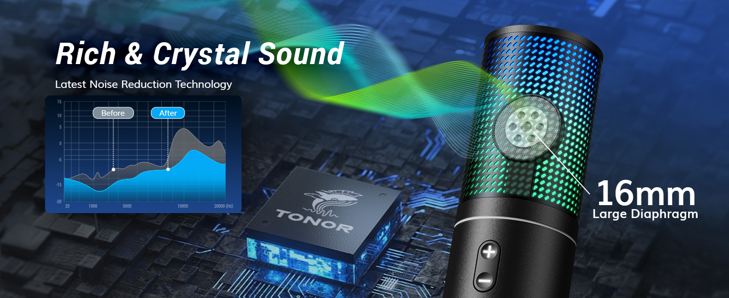 TONOR.RGB.Gaming.Mic