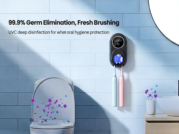 Toothbrush Cleaner and Holders
