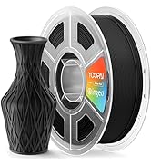PLA+ Matte Filament 1.75mm, Soft Matte Finish, Reduced Layer Lines, 1KG (2.2lbs) 3D Printer PLA F...