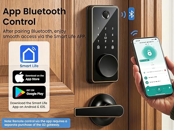  smart door lock 