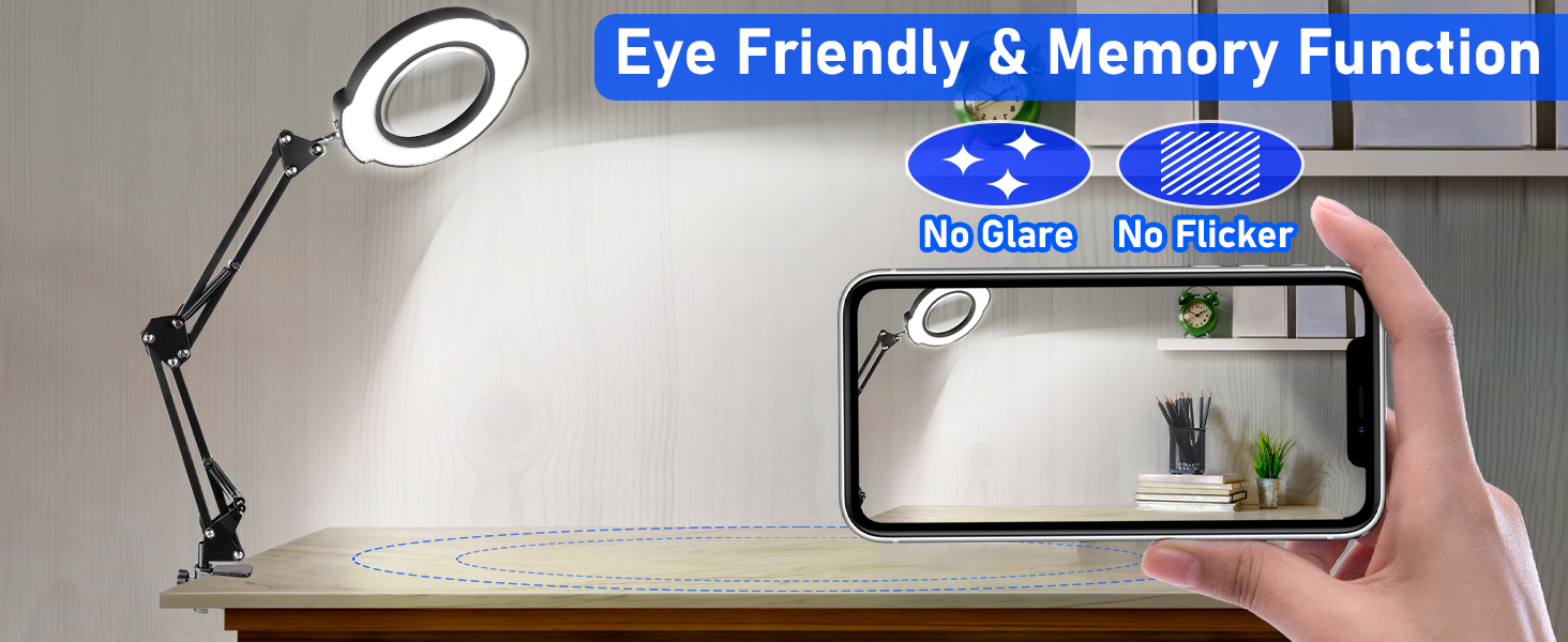magnifier with light hands free