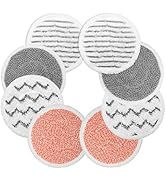 Sinnya 8 Pack Upgraded S7001 Steam Mop Pads Compatible with Shark Steam Mop Replacement Pads S700...