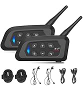 EJEAS V4C Plus Professional Football Referee Intercom, Bluetooth 5.1 Referee Headset with Noise R...