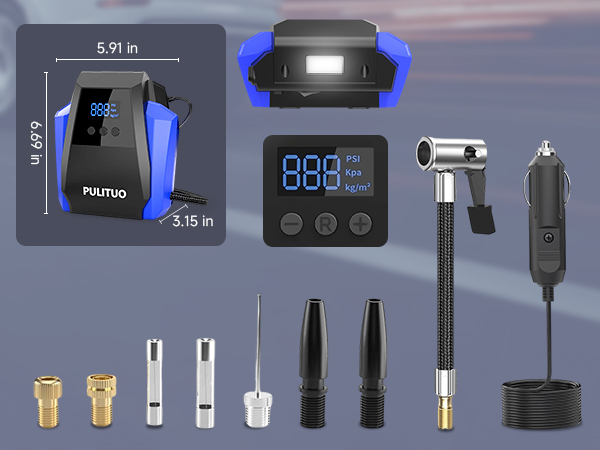 Tire Inflator Portable Air Compressor