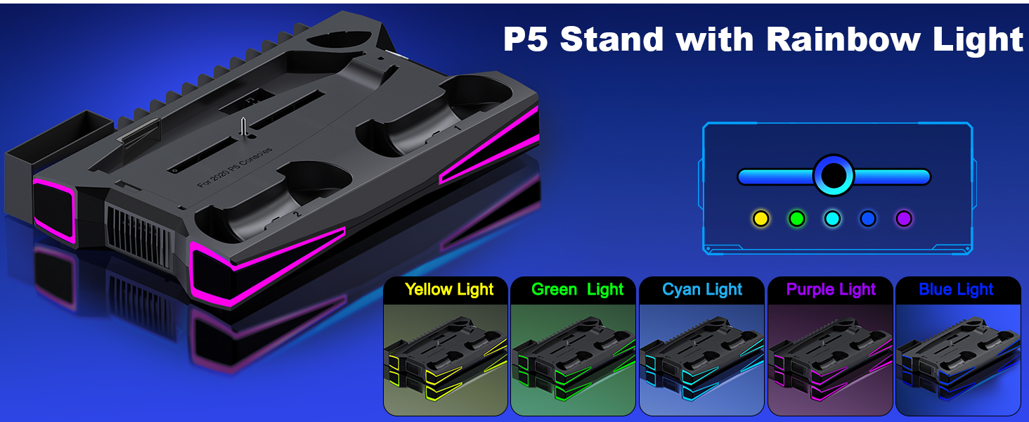 rgb ps5 stand