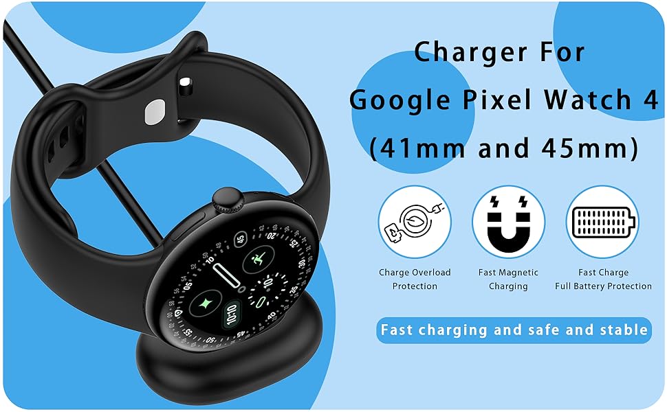 Charger Dock Compatible with Google Pixel Watch 4