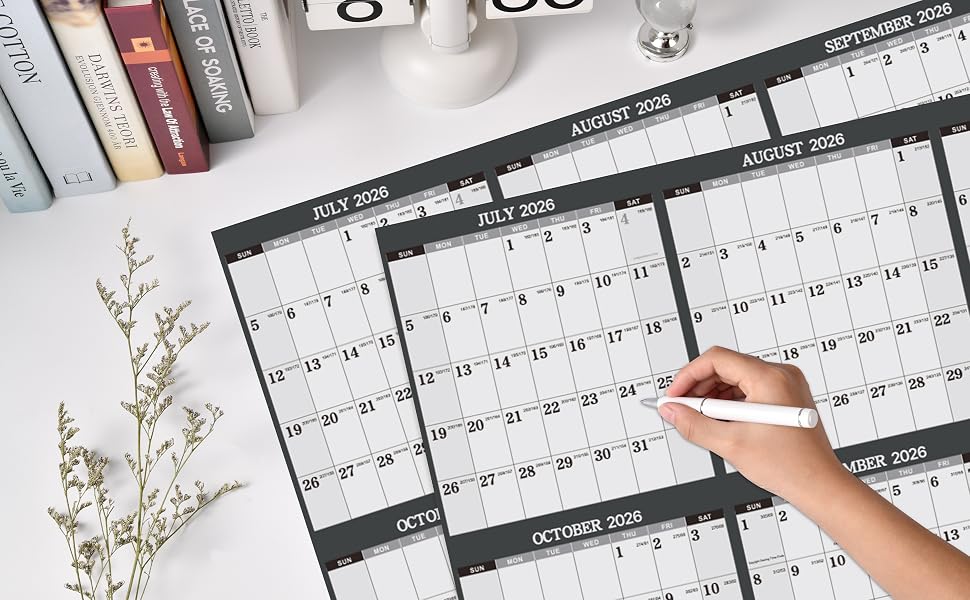 2026-2027 wall calendar