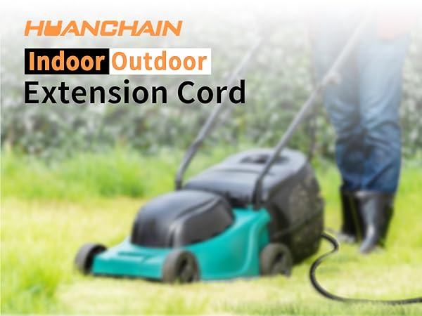 black extension cord 100 ft