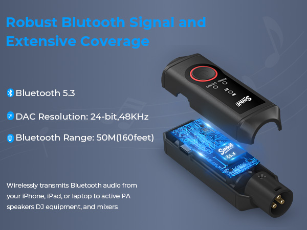 Wirelessly transmits