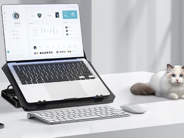 Laptop cooling pad for couch