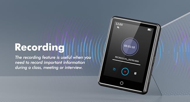 MP3 player with recorder