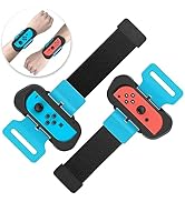 Wrist Bands for Dance 2024 2023 2022 Switch and for Zumba Burn It Up - Upgraded Adjustable Elasti...