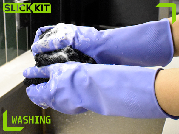 dish washing gloves