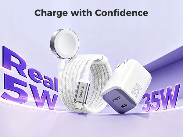 5W USB C Fast Charging for Apple watch 11