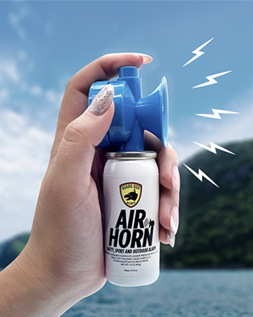 Air horn for boating