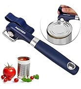 PAKITNER-Cut safe can opener, Manual can opener smooth edge-handheld Side cut can opener, Ergonom...