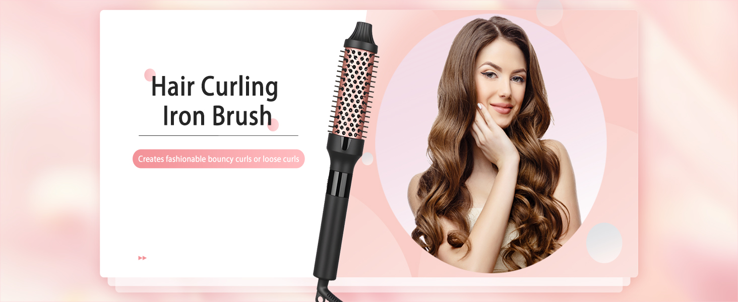 Hair Curling lron Brush