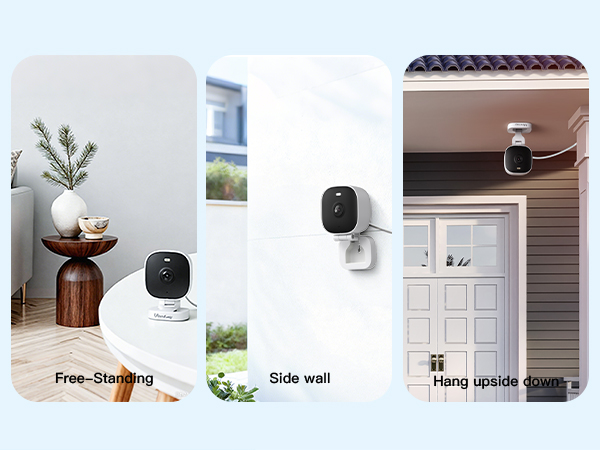 standing camera, side wall camera
