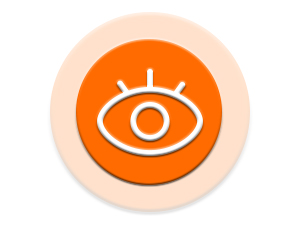 visual timer features a clear, bright display