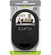Slipstick 9-1/2” x 5-3/4” Oval Heavy Furniture Sliders for Carpet &amp; Rugs (4 Pack) Premium Reusabl...