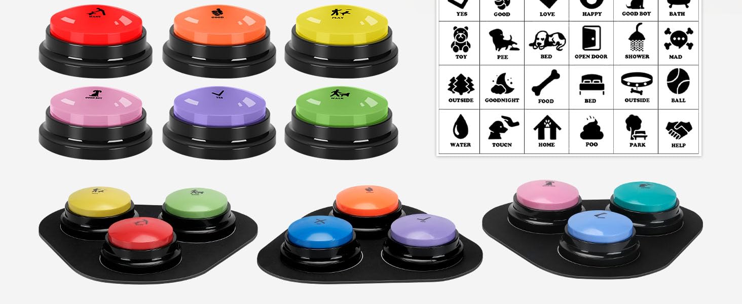 Dog Talking Button Set