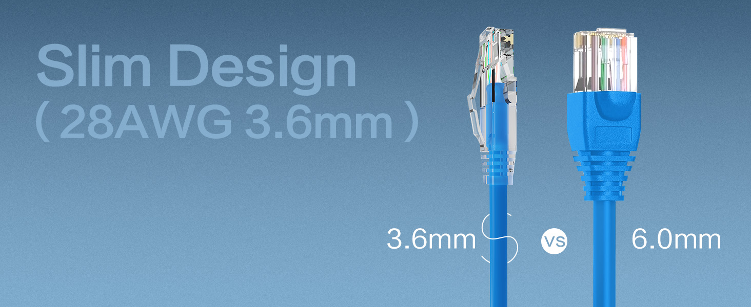Flexiable Cat 6 Ethernet Cable
