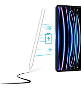 Stylus Pen for iPad, Uogic iPad Stylus Pen with Magnetic Wireless Charging, Tilt Function, Palm R...