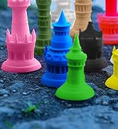 SUNLU PLA Filament 16 Color Bundle Multicolor, PLA 3D Printer Filament 1.75mm, Individually Vacuu...